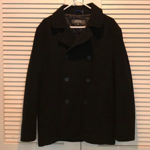 Kenneth Cole Reaction Double-Breasted Peacoat